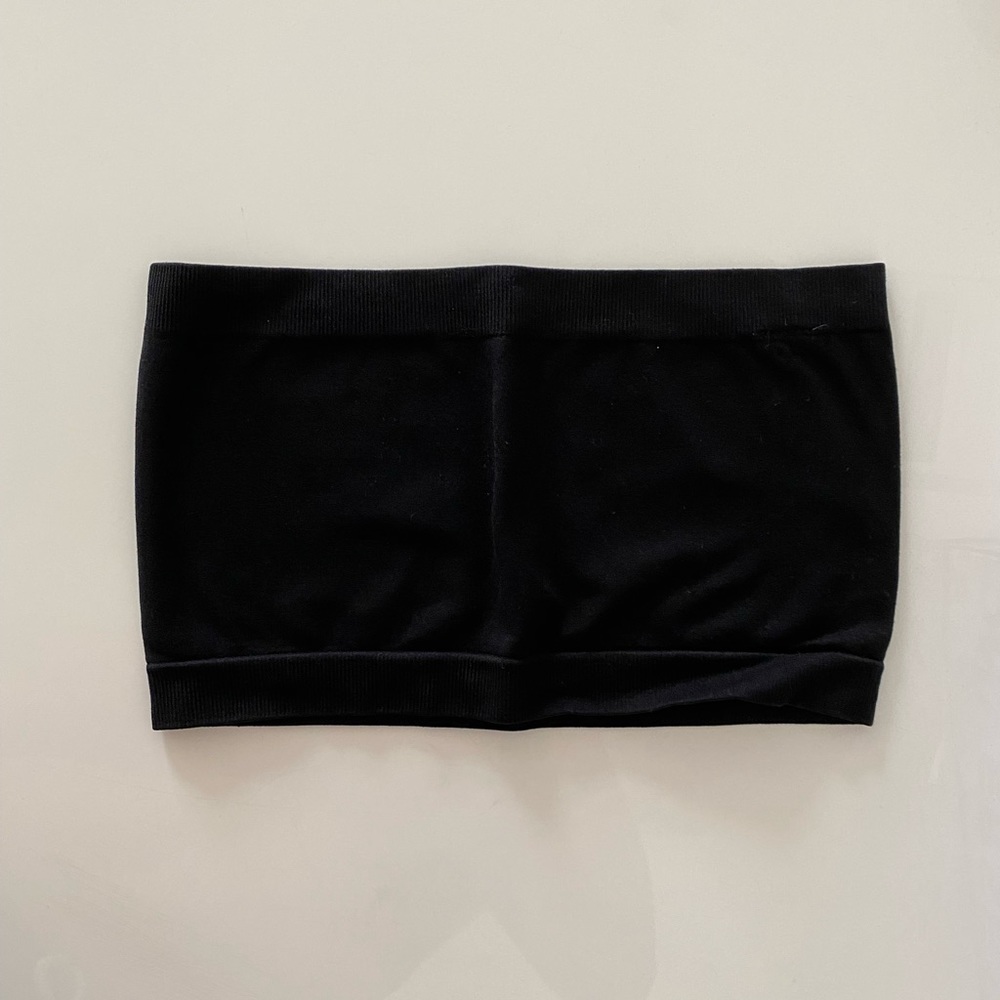 ❌SOLD❌Black bandeau / tube top